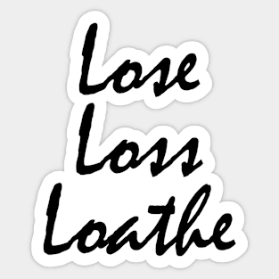 Live Laugh Love Sticker